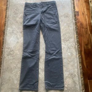 Volcom pants boys 26 gray